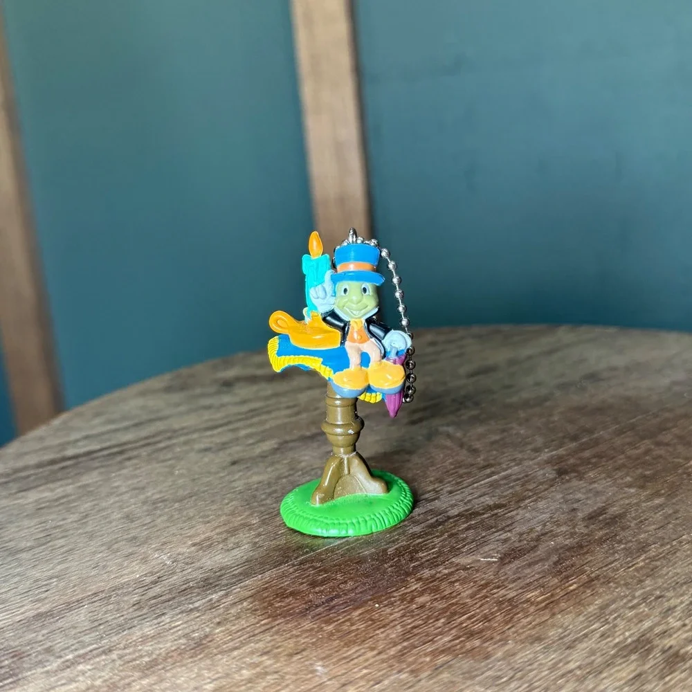 Vtg 2002 Disney Jiminy Cricket Mickey's Christmas Carol Holiday Clip On Figure